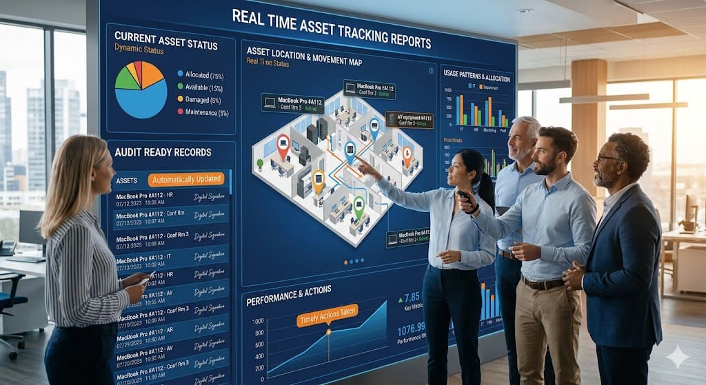Real Time Asset Tracking Reports